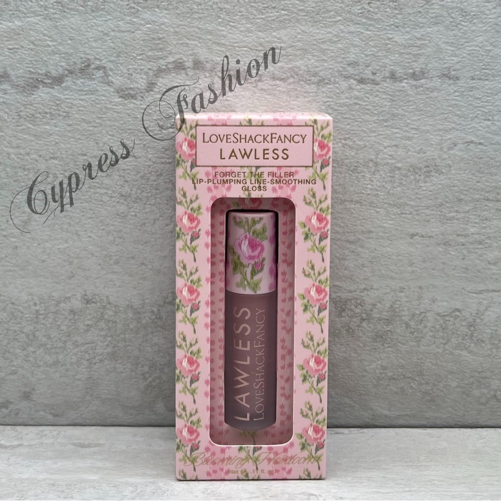 ☄️Lawless Forget The Filler Lip Gloss in Blooming Heirloom x LoveShackFancy